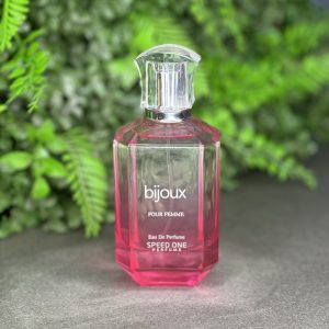 ادکلن اسپید وان زنانه مدل بایجوکس Bijoux رایحه ورساچ صورتی حجم 100 میل