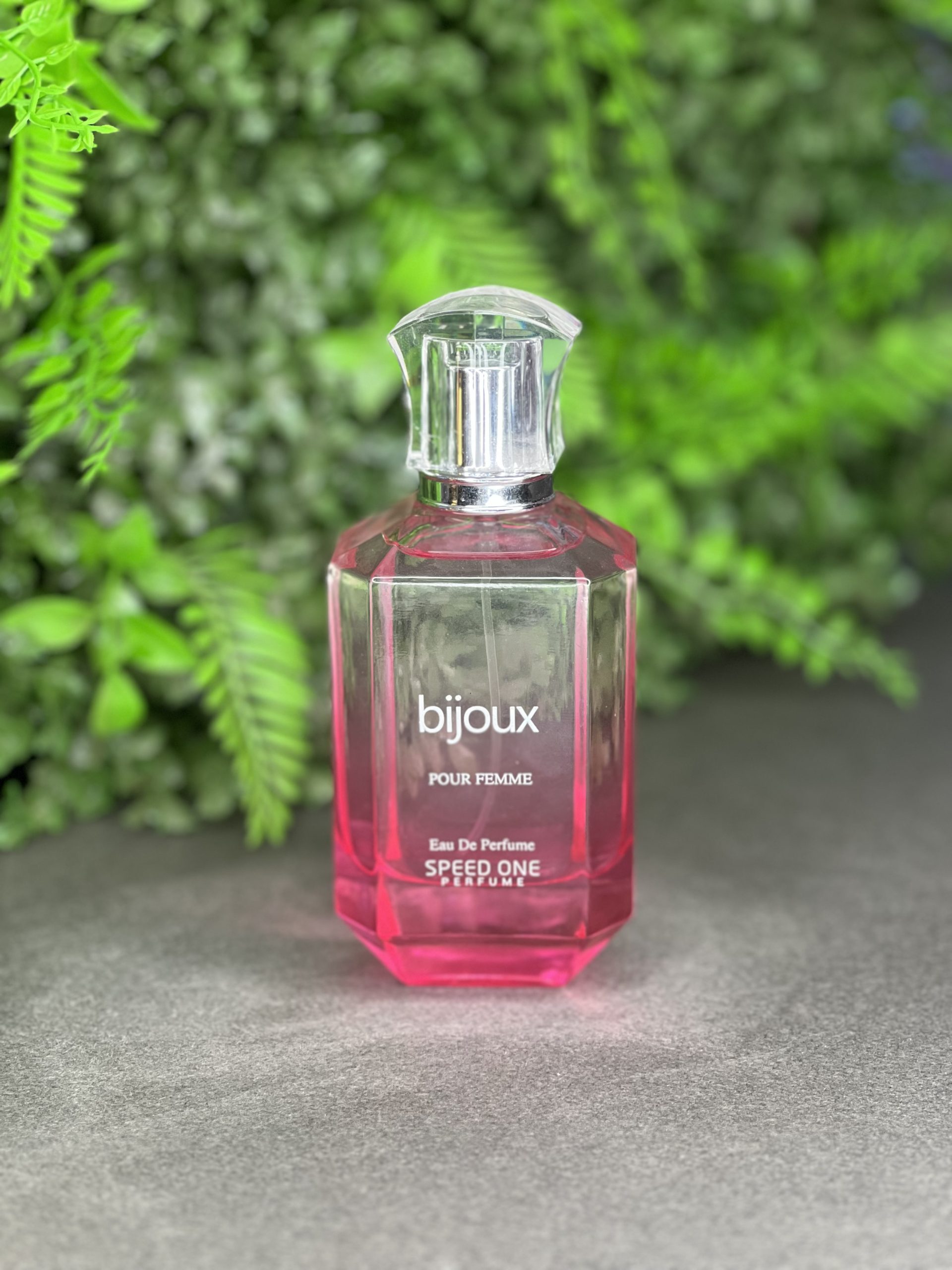 ادکلن اسپید وان زنانه مدل بایجوکس Bijoux رایحه ورساچ صورتی حجم 100 میل